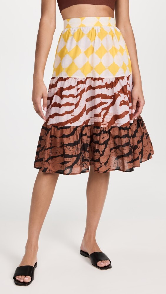 

Юбка Studio 189 Cotton Mixed Print Prairie, коричневый
