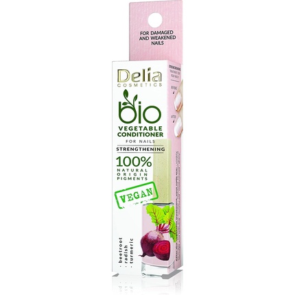 Bio Nail Oil Веганский кондиционер для ногтей 11 мл, Delia Cosmetics