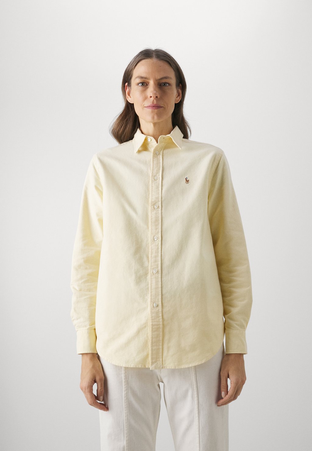 Рубашка Long Sleeve Button Front Polo Ralph Lauren, цвет wicket yellow