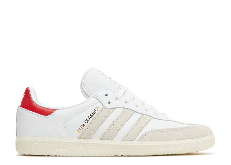 

Кроссовки Adidas KITH X SAMBA OG 'CLASSICS PROGRAM - WHITE RED', белый