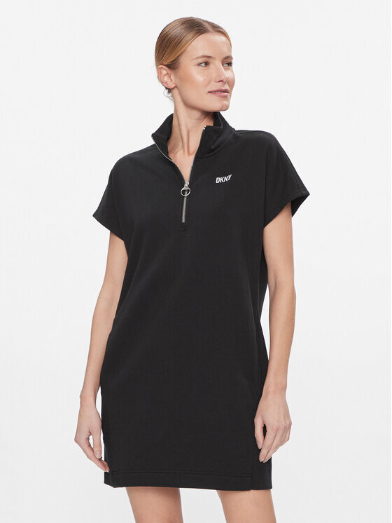 

Платье на каждый день, стандартного кроя Dkny Sport, черный