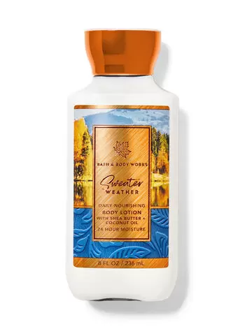 

Ежедневный питательный лосьон для тела Sweater Weather, 8 fl oz/ 236 mL, Bath and Body Works