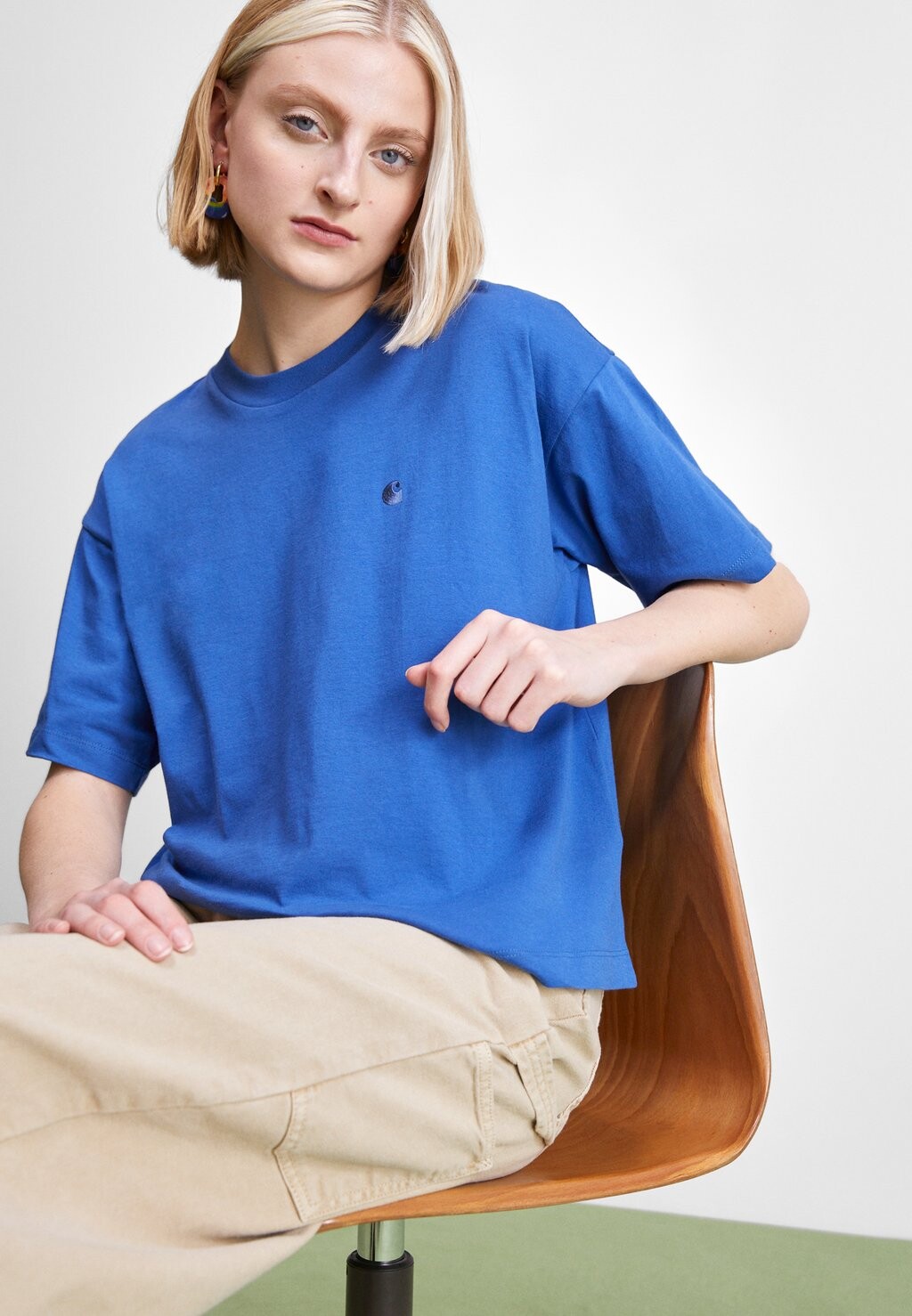 

Базовая футболка Carhartt WIP, Синий