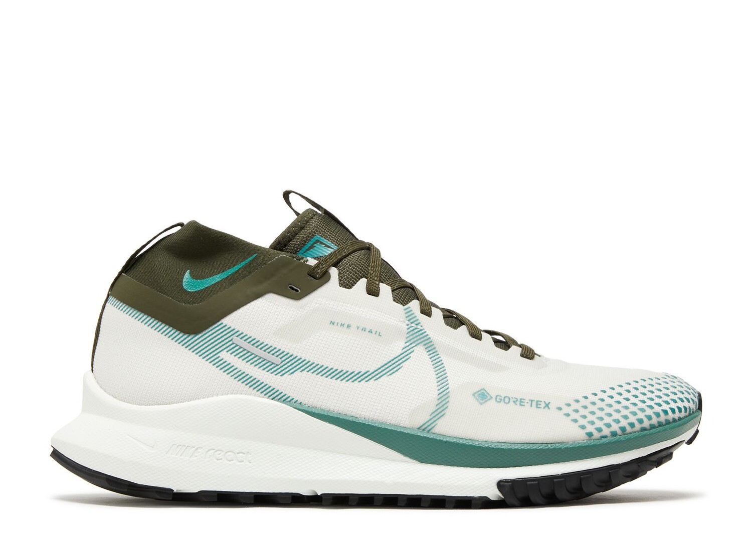

Кроссовки Nike React Pegasus Trail 4 Gore-Tex 'Light Bone Cargo Khaki', белый