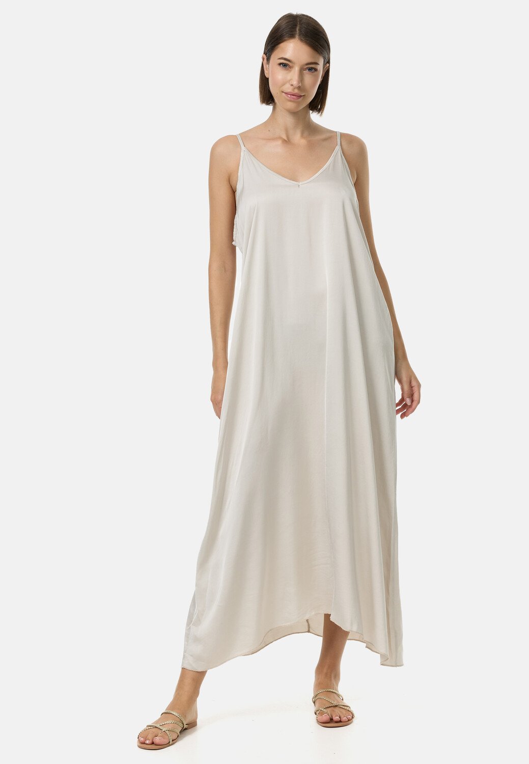 

Платье PM SELECTED Satin Maxi, бежевый
