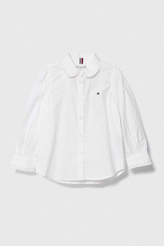 

Детская хлопковая рубашка Tommy Hilfiger, белый