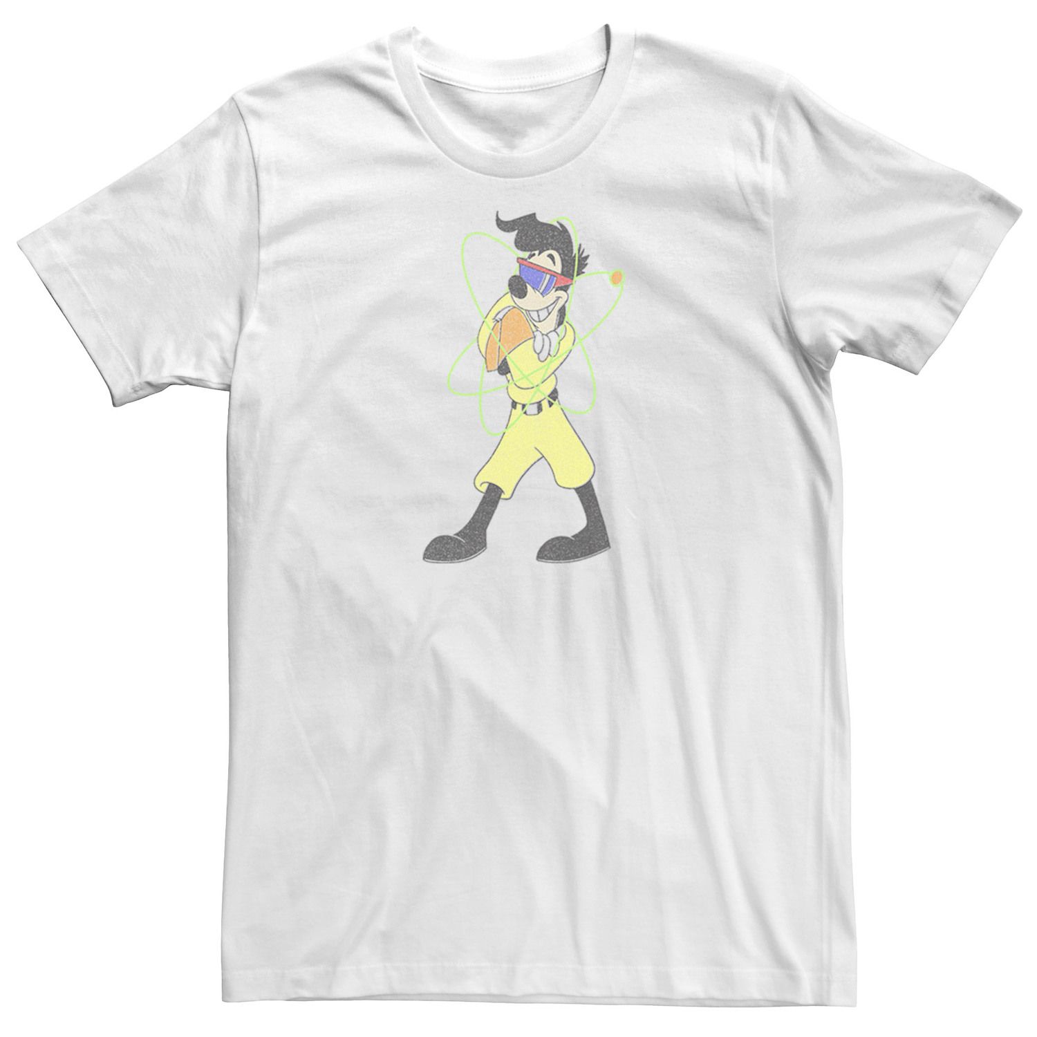 Мужская футболка Powerline с портретом Disney A Goofy Movie Licensed Character