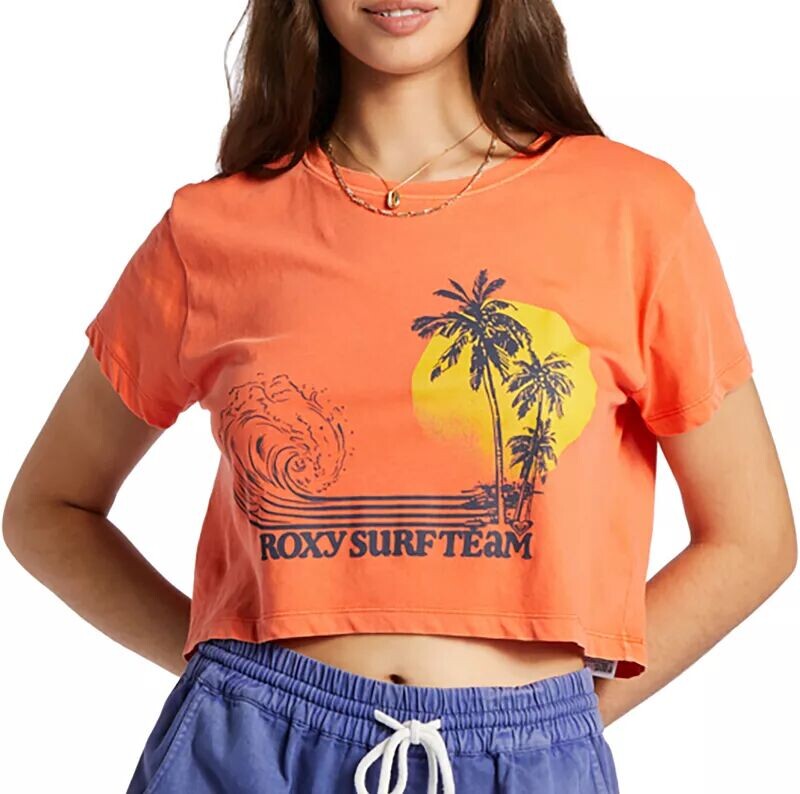 

Женская футболка Roxy Surf Team в стиле ретро
