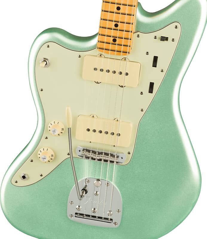 

Электрогитара Fender American Professional II Jazzmaster Left-Handed. Maple Fingerboard, Mystic Surf Green
