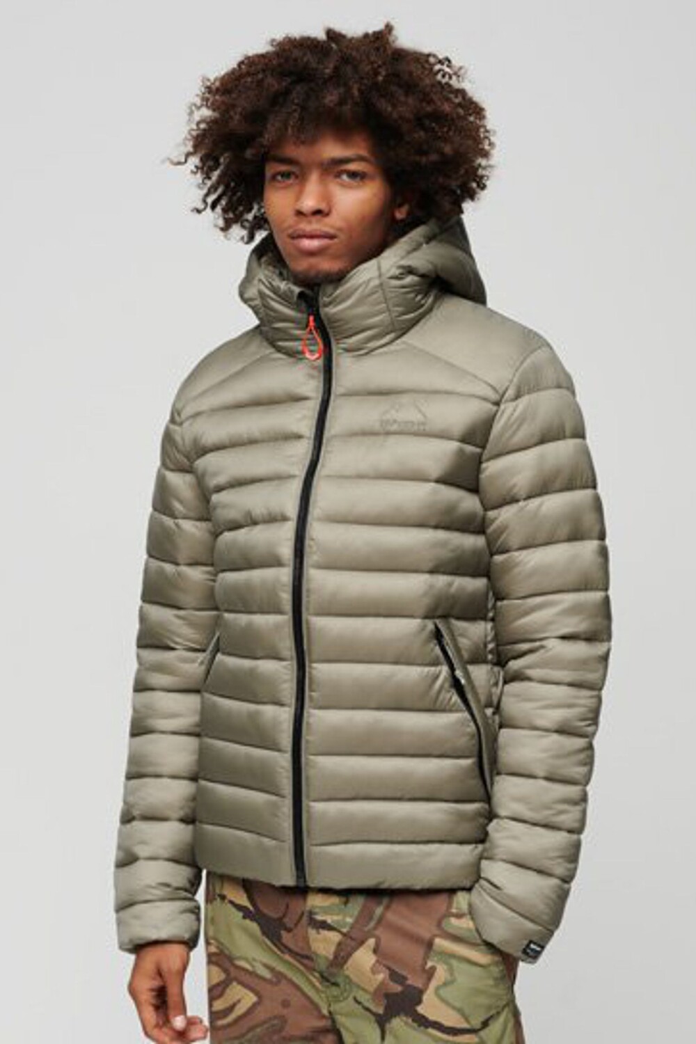 

Утепленная куртка с капюшоном Fuji Sport Superdry, зеленый