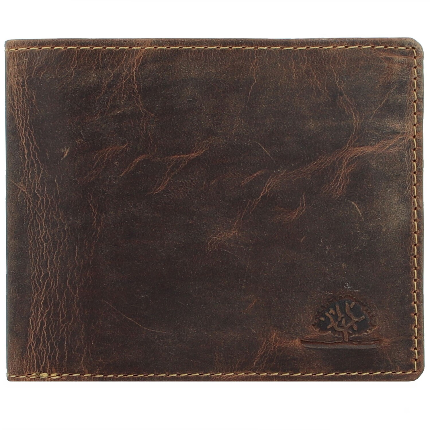 

Кошелек Greenburry Vintage RFID Leder 12,5 см, коричневый