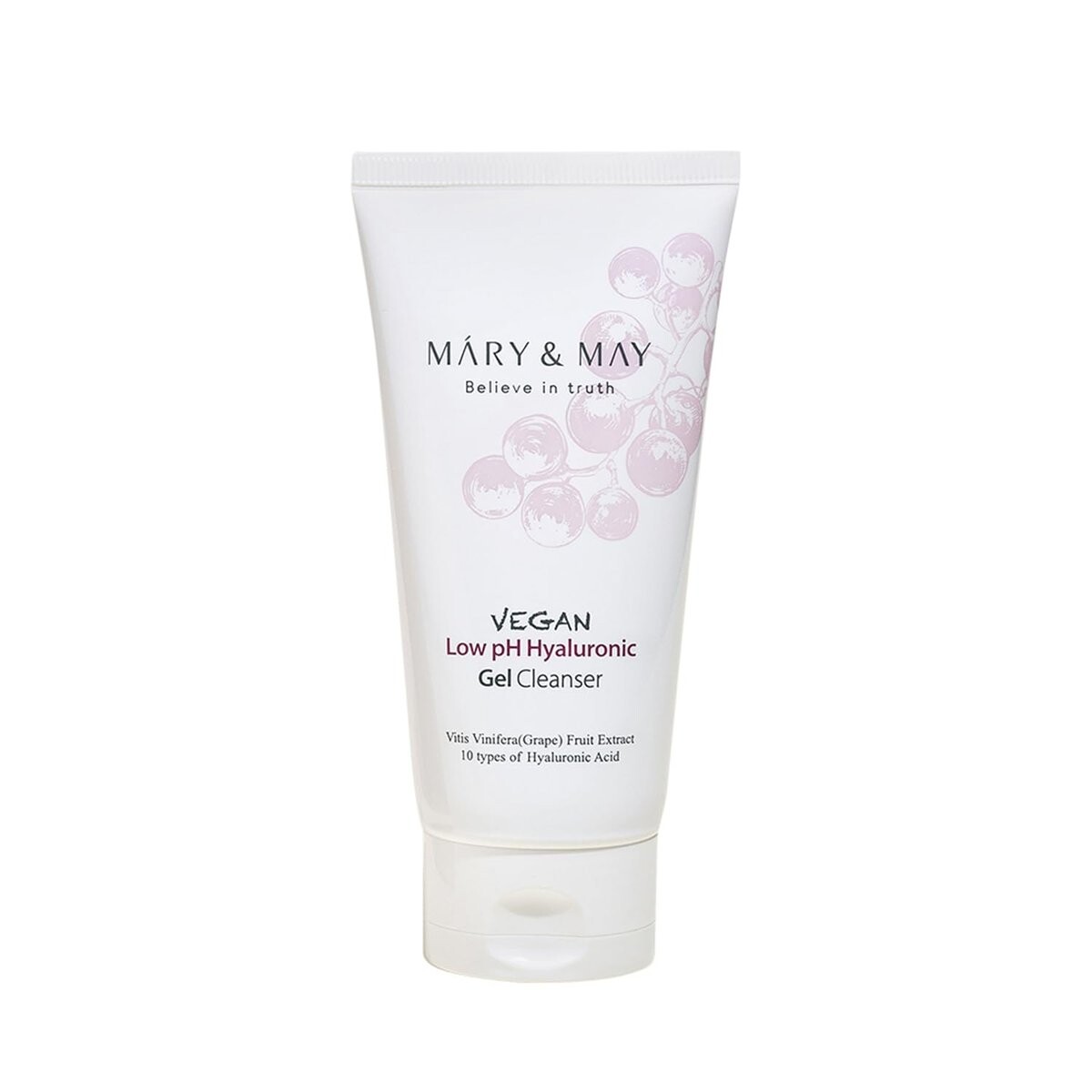

Mary&May Vegan Low pH Hyaluronic Gel to Foam очищающее средство, Нежный очищающий гель, 150 мл