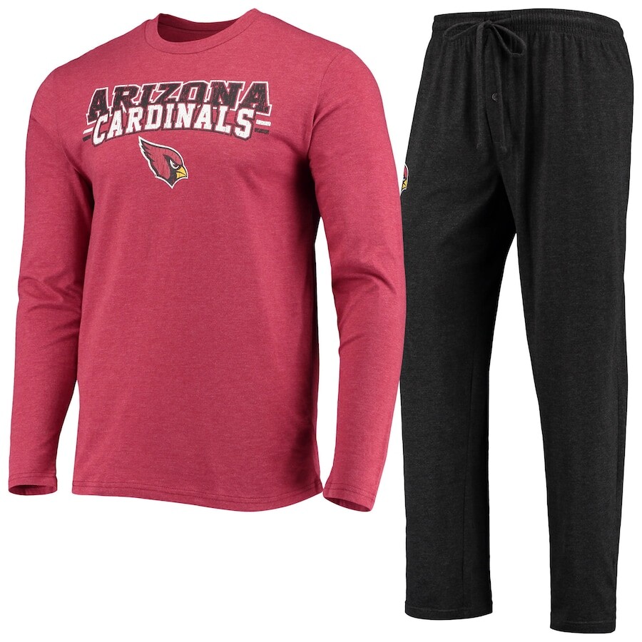 

Пижамный комплект Concepts Sport Arizona Cardinals, черный
