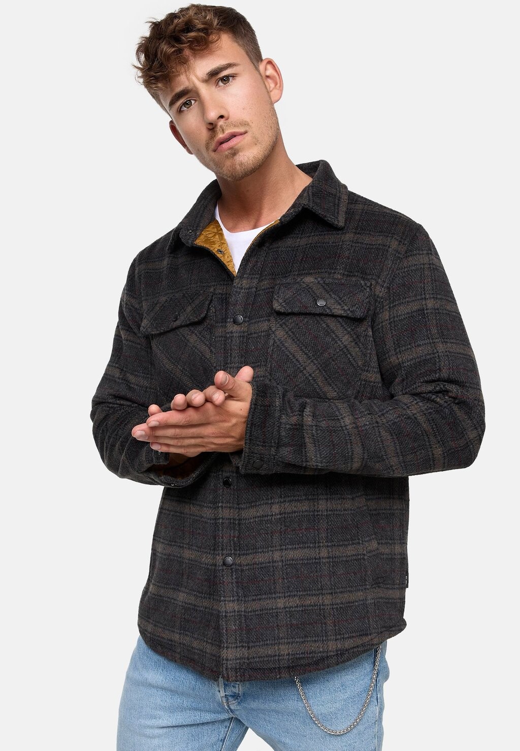 

Куртка полусезонная Henderson Indicode, цвет raven