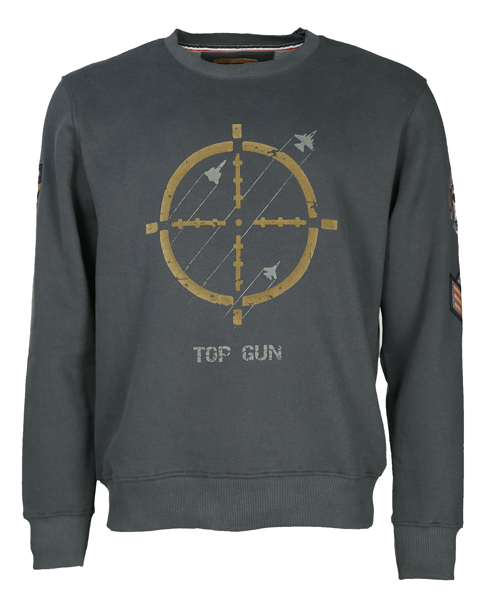 Толстовка TOP GUN Sweater Target Disc TG20191028, цвет petrol