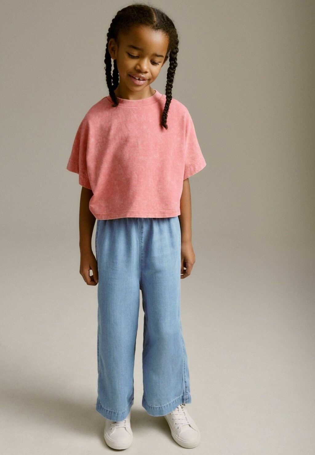 

Расклешенные джинсы WIDE LEG Next, цвет light blue denim