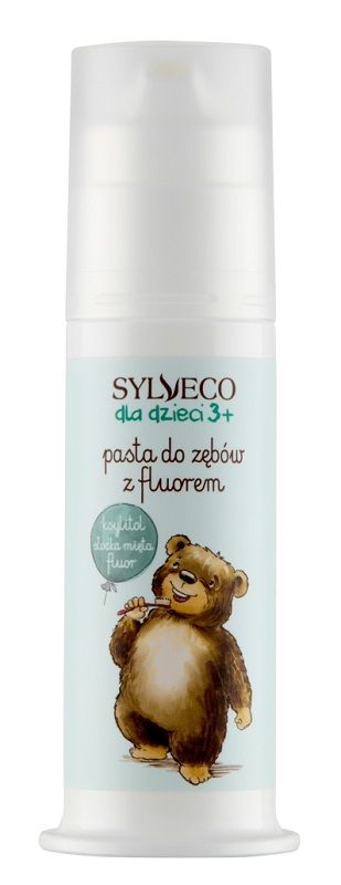 цена Sylveco Miś Edek зубная паста для детей, 75 ml
