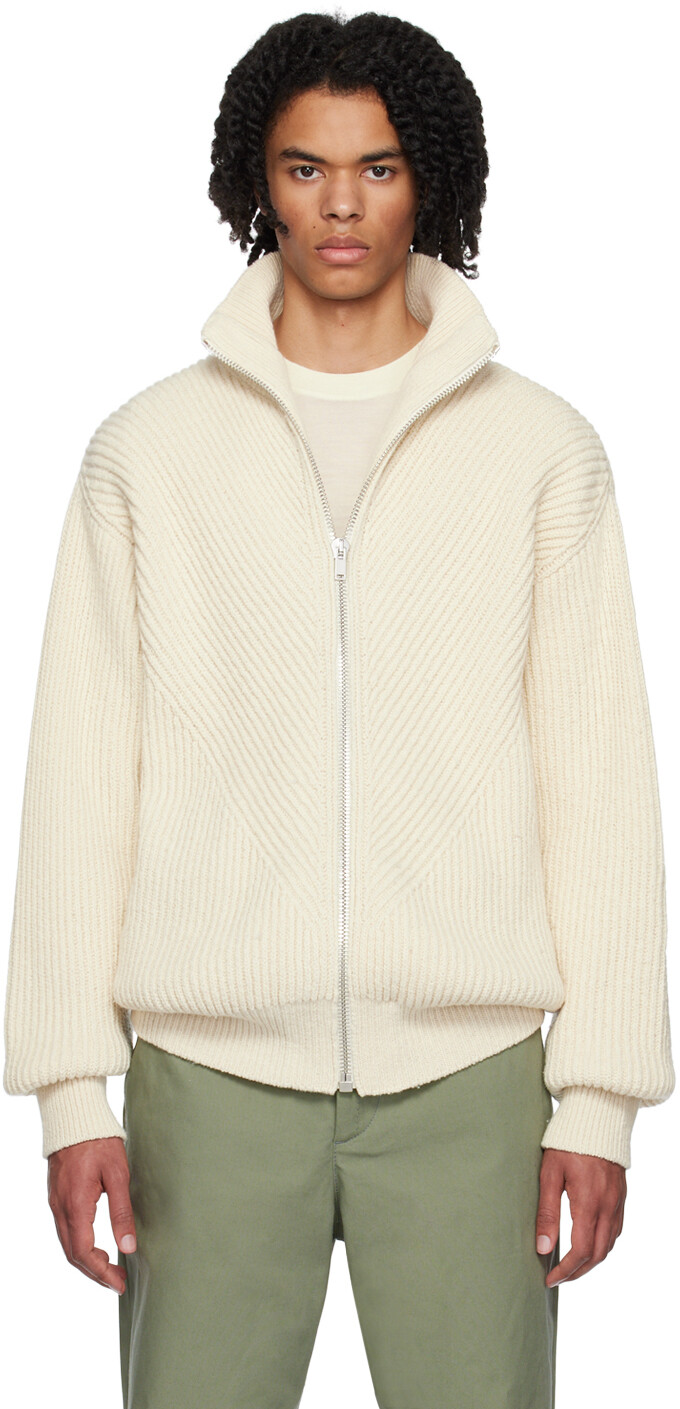 

Off-White Кардиган на молнии Jil Sander