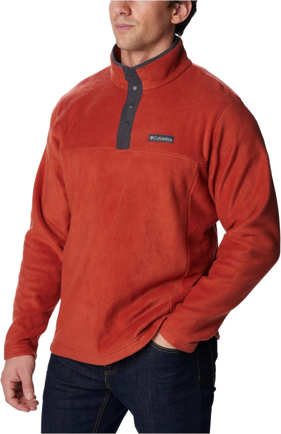 

Куртка Steens Mountain Half Snap Columbia, цвет Warp Red/Shark