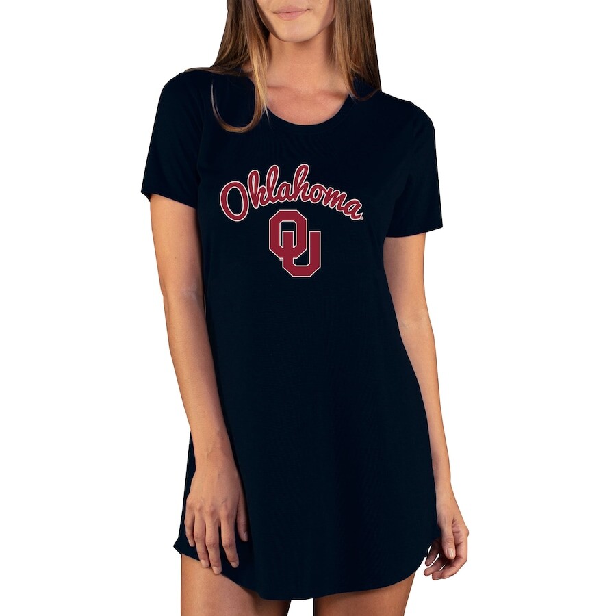 

Ночная рубашка Concepts Sport Oklahoma Sooners, черный