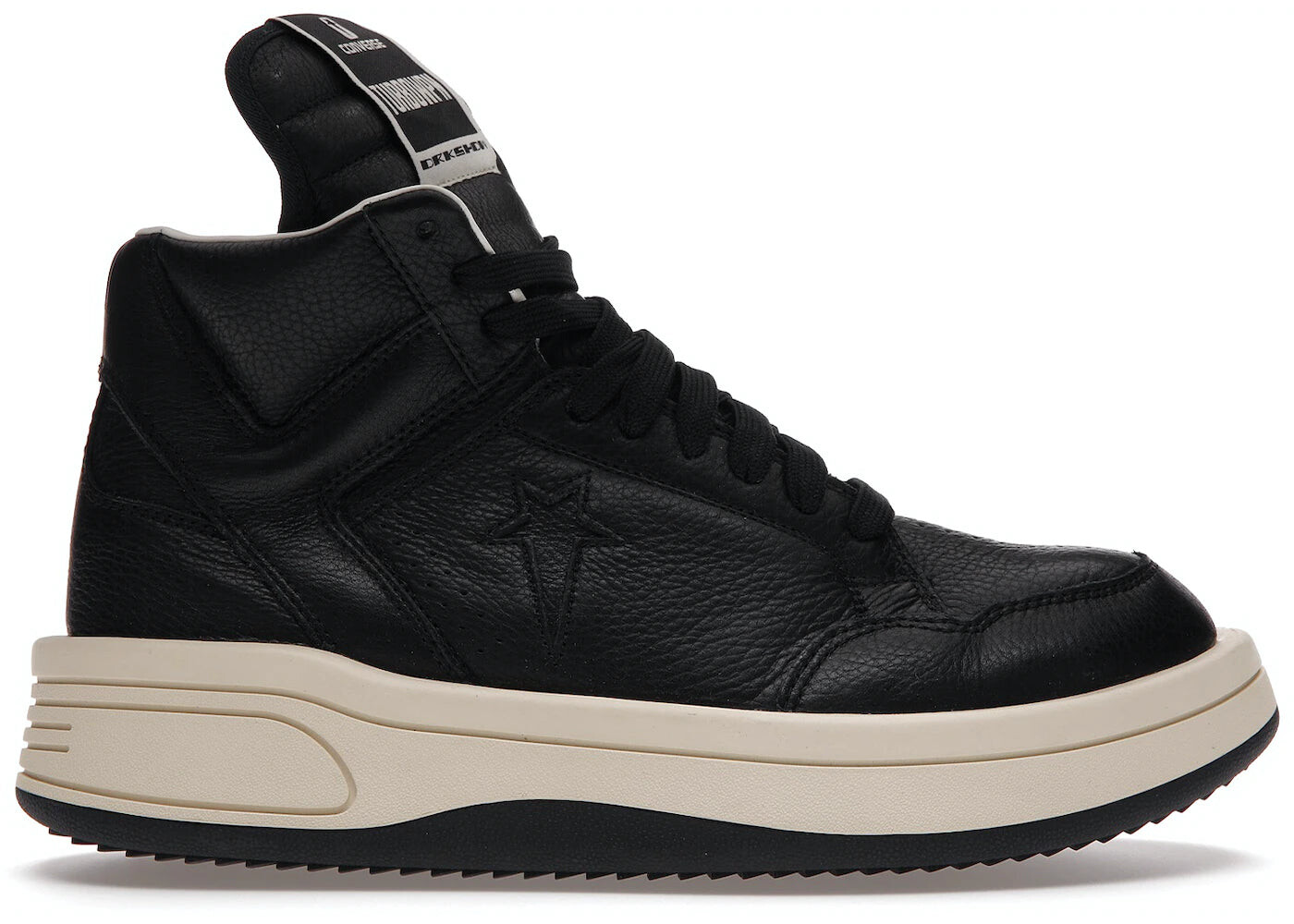 

Кроссовки Converse TURBOWPN Mid Rick Owens, черный/бежевый