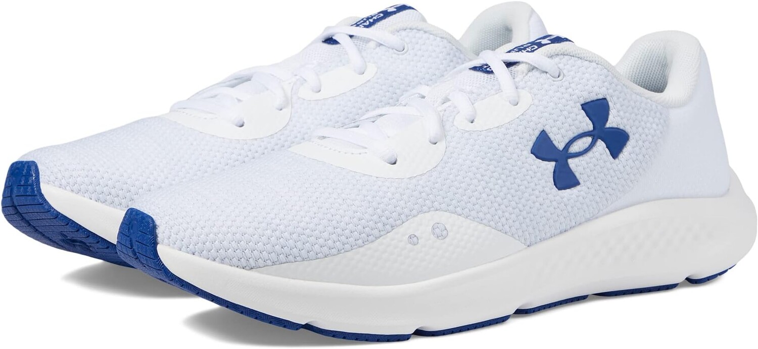 

Кроссовки Charged Pursuit 3 Under Armour, цвет White/White/Blue Mirage