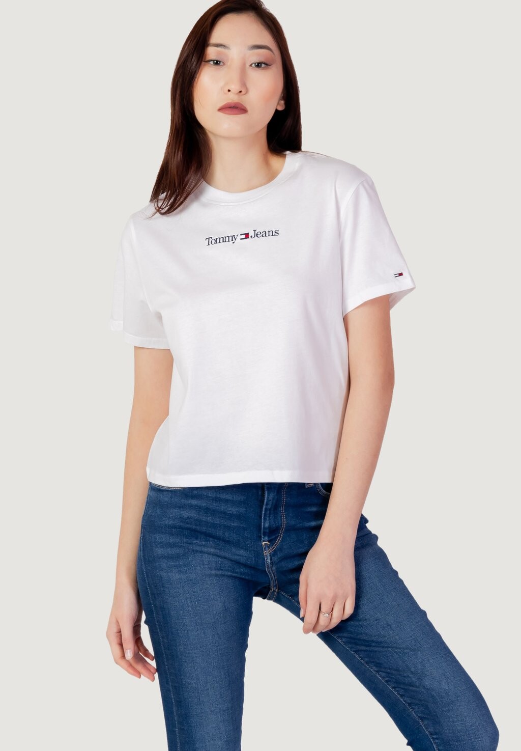 

Футболка с принтом Tommy Jeans, белый