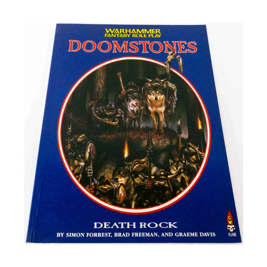 

Doomstones Campaign Vol. 3 - Death Rock, Warhammer Fantasy Roleplay (Games Workshop), мягкая обложка