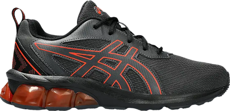 

Кроссовки Gel Quantum 90 4 GS 'Graphite Grey Cherry Tomato', серый
