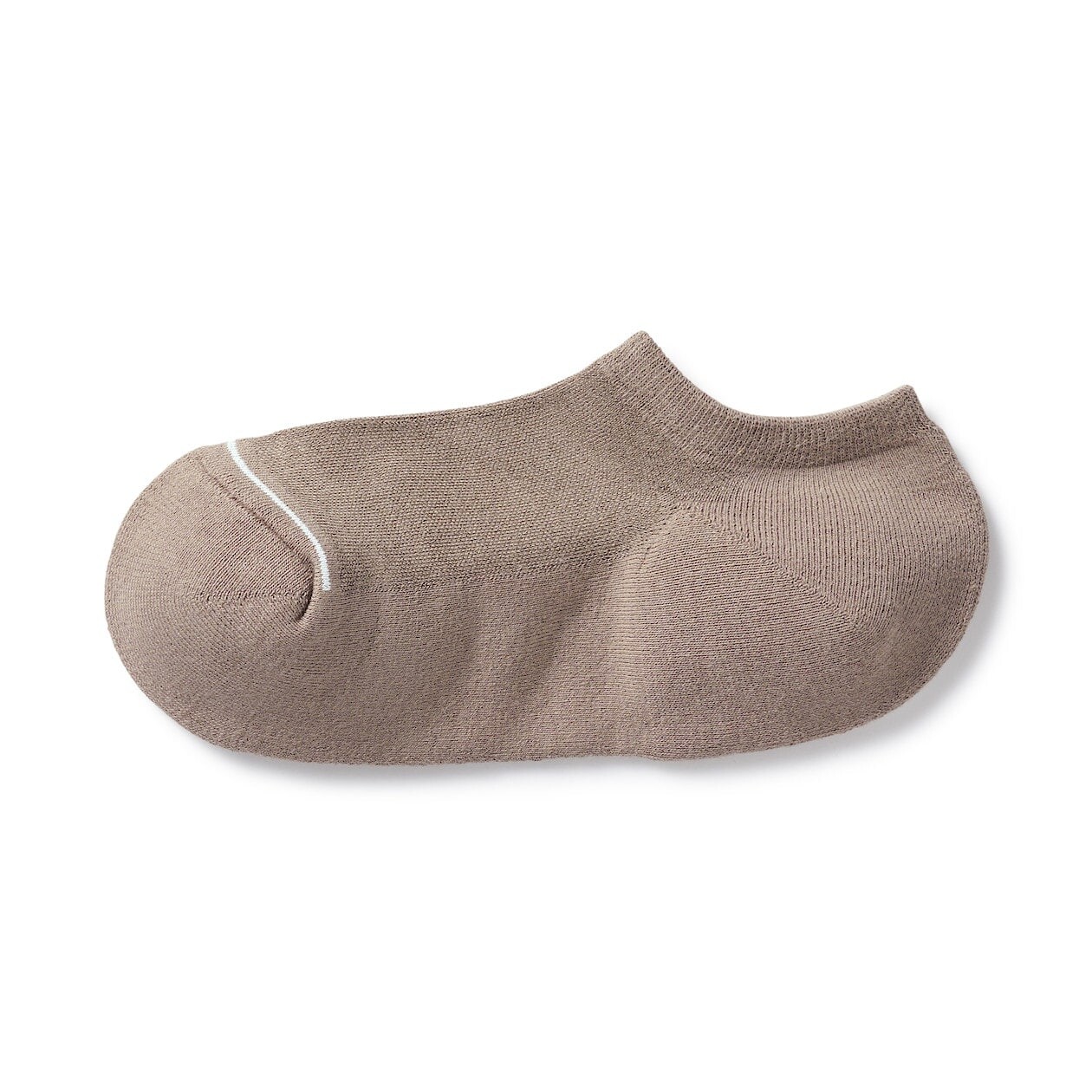 

Кроссовки вязки с прямым ворсом (женские) MUJI, серовато-коричневый