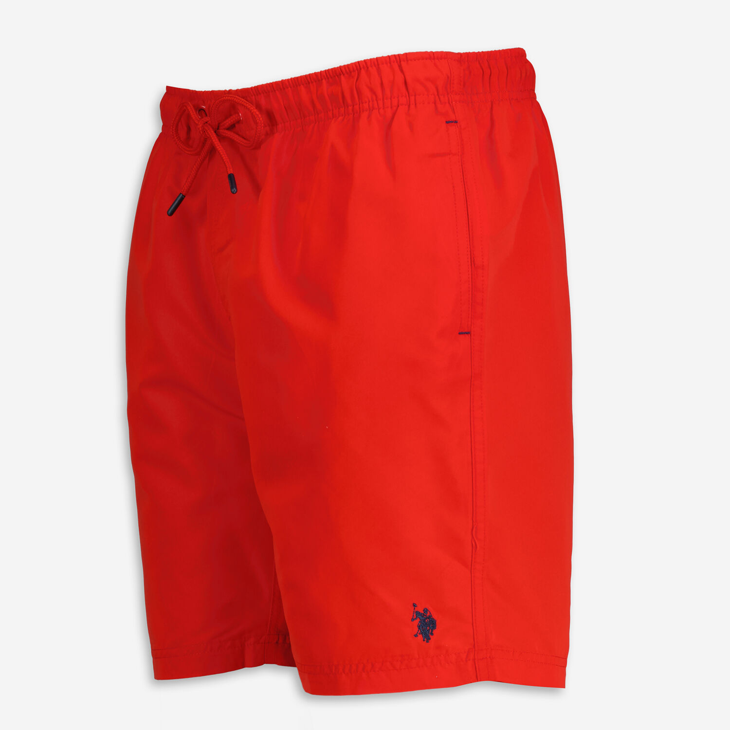 цена Красные шорты для плавания с вышитым логотипом US Polo Assn