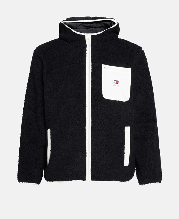 

Толстовка с капюшоном Tommy Jeans, черный