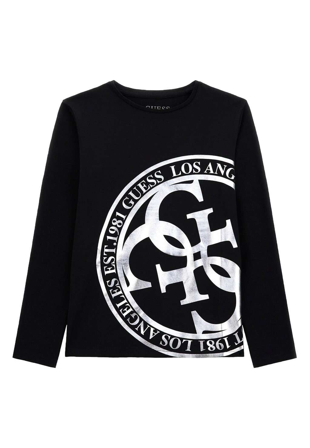 

Футболка с длинным рукавом Guess, нуар