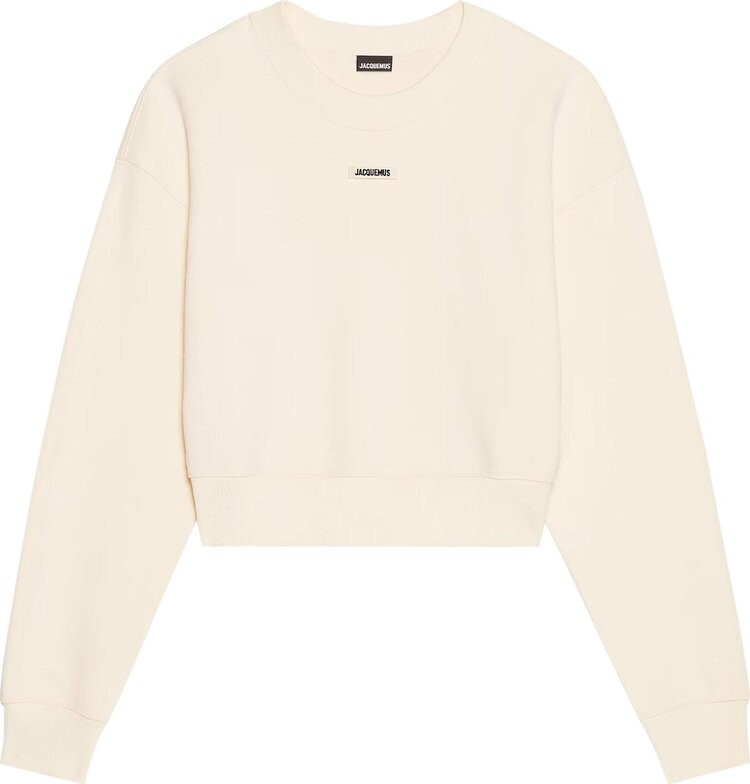 

Толстовка Jacquemus Le Gros Grain 'Light Beige', кремовый