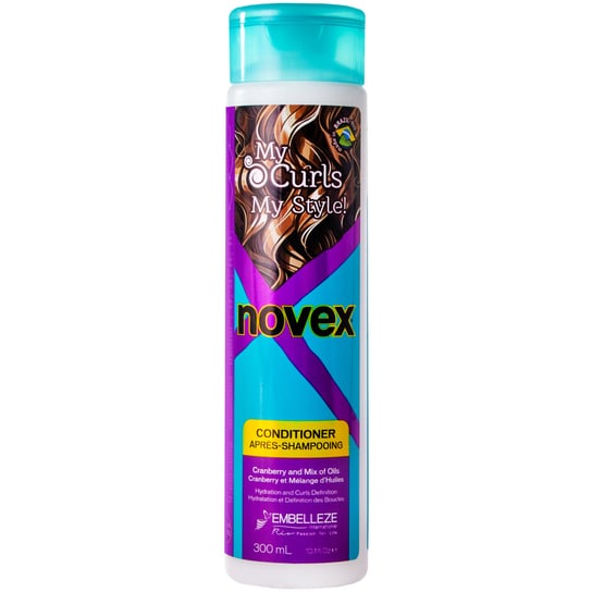 

Кондиционер для вьющихся волос, локонов и волн 300мл улучшает завиток, увлажняет и питает Novex My Curls My Style Conditioner