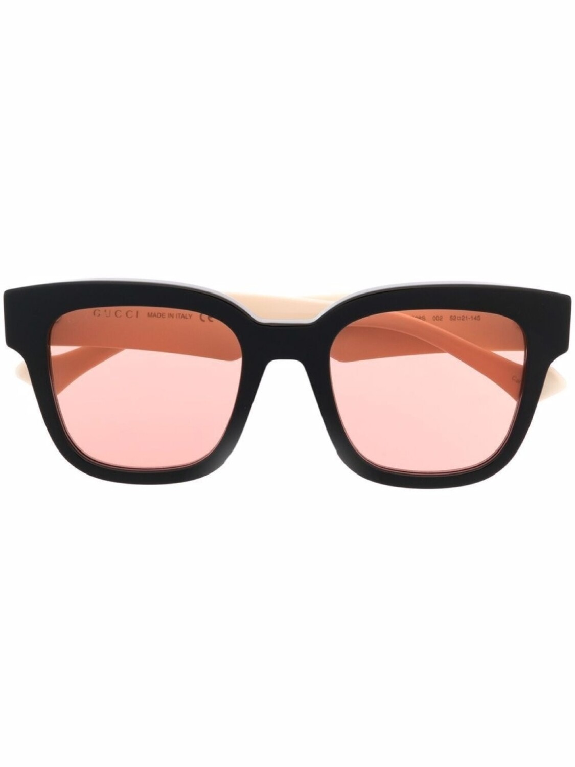 

Gucci Eyewear солнцезащитные очки в массивной оправе, серый