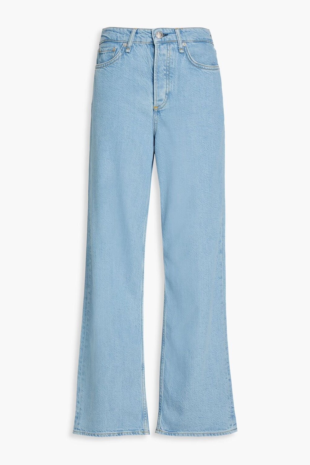 

Джинсы широкого кроя с низкой посадкой Rag & Bone, легкий деним