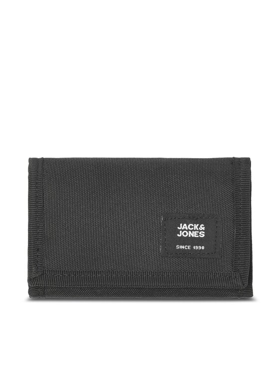 Большой мужской кошелек Jack&Jones, черный игра пьяные крестики нолики 13 х 13 см 9 стопок стопка 3 х 2 5 см