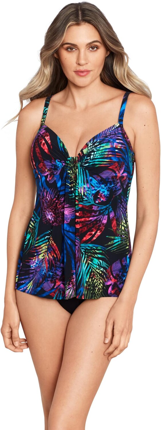 

Топ танкини Tropicat Marina Miraclesuit, цвет Black/Multi