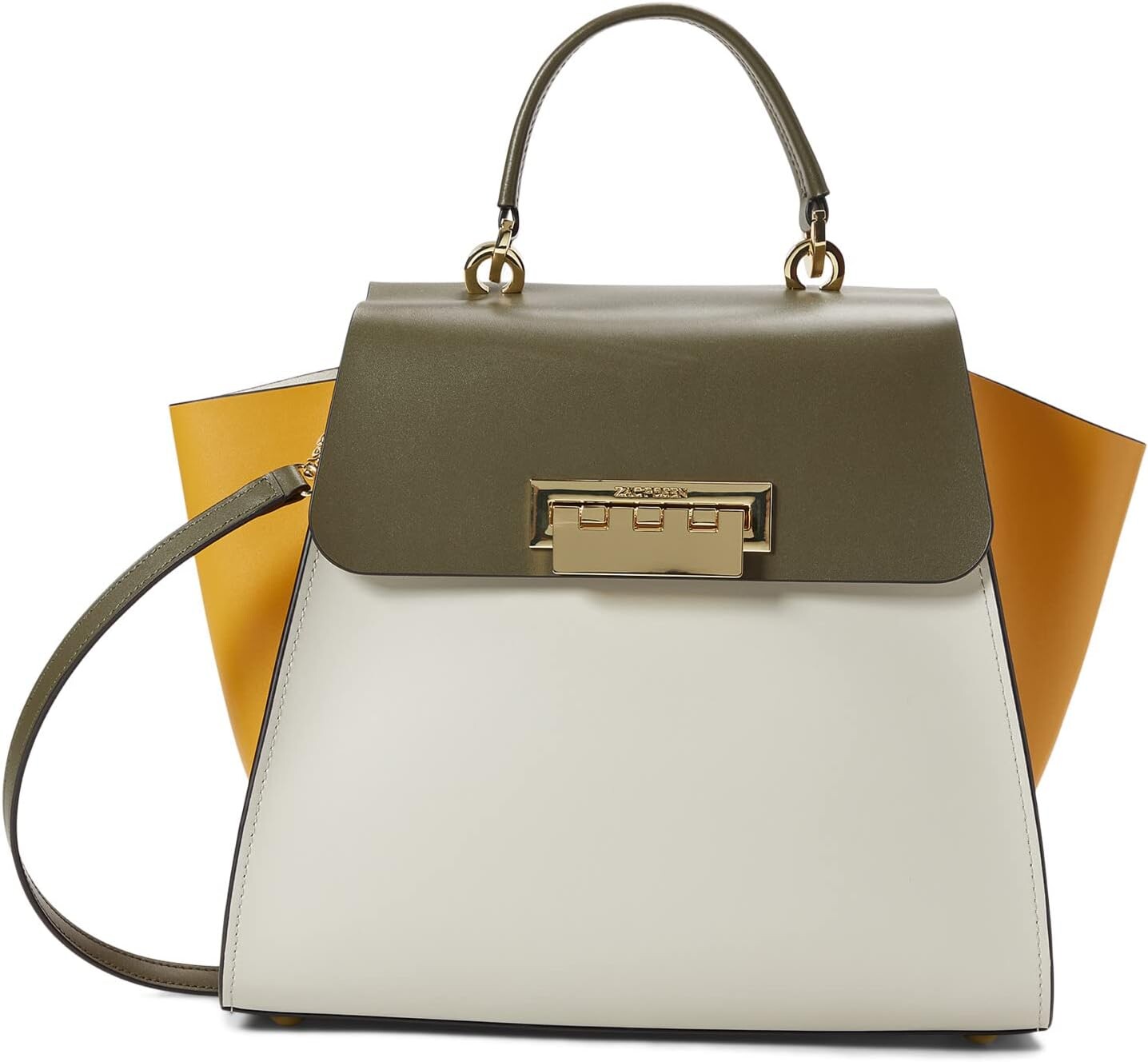 

Сумка ZAC Zac Posen Eartha Top-Handle - Color Block, цвет Moss 1