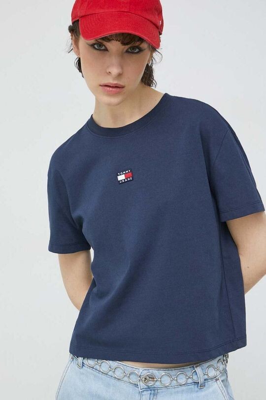 

Футболка Томми Джинс Tommy Jeans, темно-синий