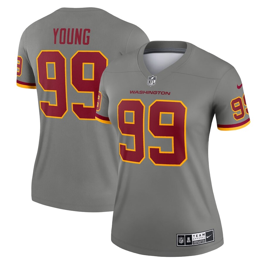 

Джерси Nike Washington Football Team, серый