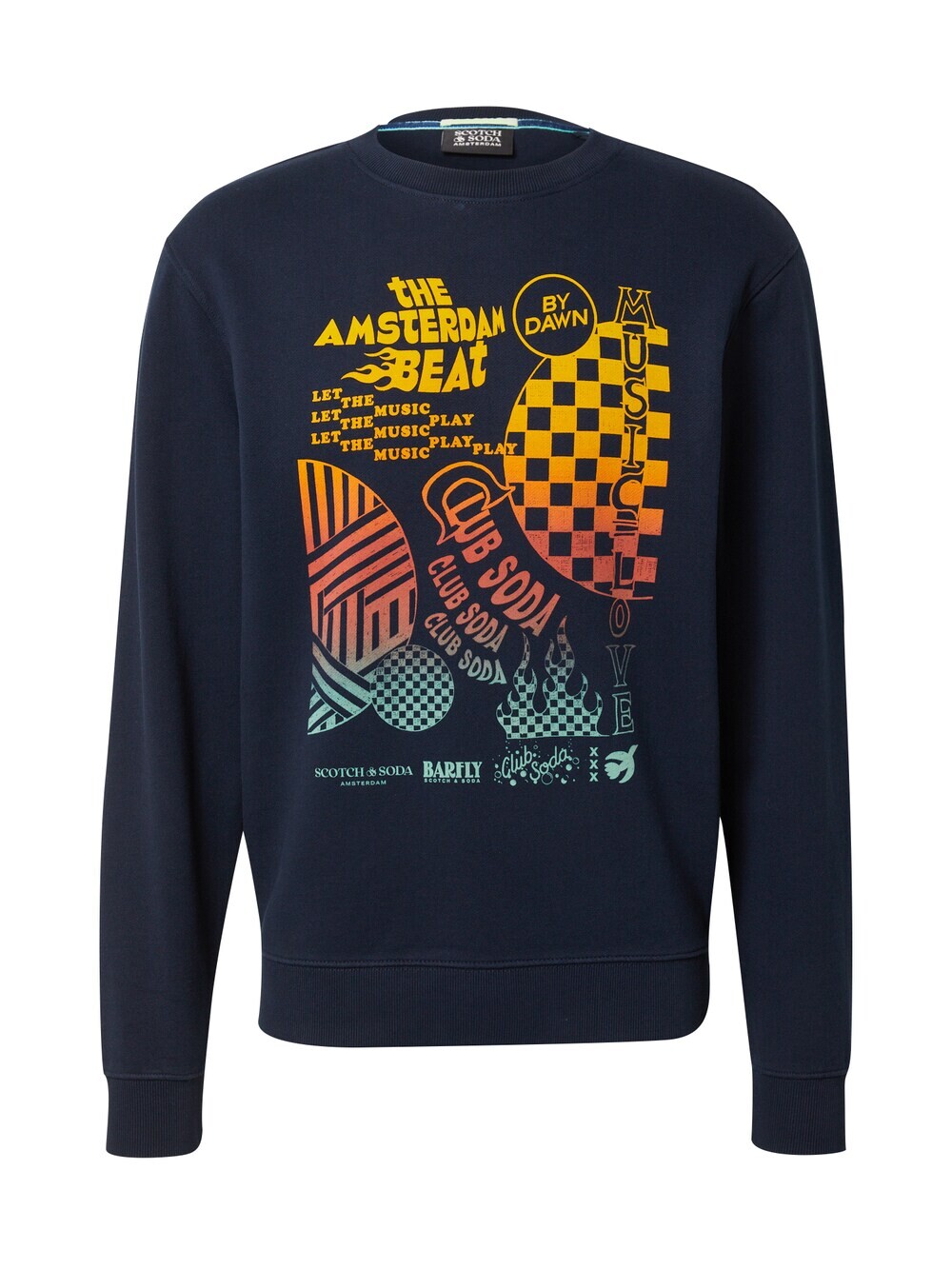 

Толстовка Scotch & Soda, темно-синий