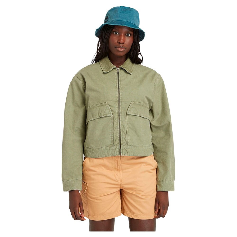 

Куртка Timberland Strafford Washed Canvas, зеленый