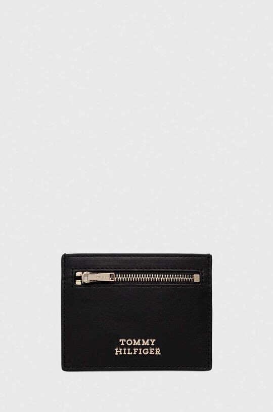 

Кожаный кошелек Tommy Hilfiger, черный