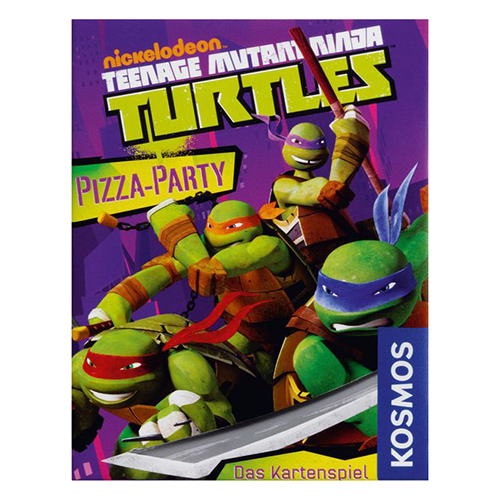 Настольная игра Teenage Mutant Ninja Turtles: Ninja Pizza Party набор teenage mutant ninja фигурка teenage mutant ninja turtles metalhead комикс черепашки ниндзя приключения 5