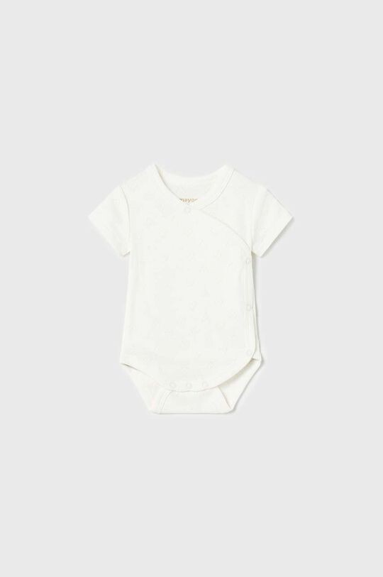 

Хлопковое боди для новорожденных Mayoral Newborn, бежевый