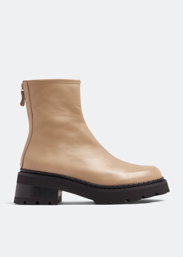 

Ботинки By Far Alister Ankle, бежевый