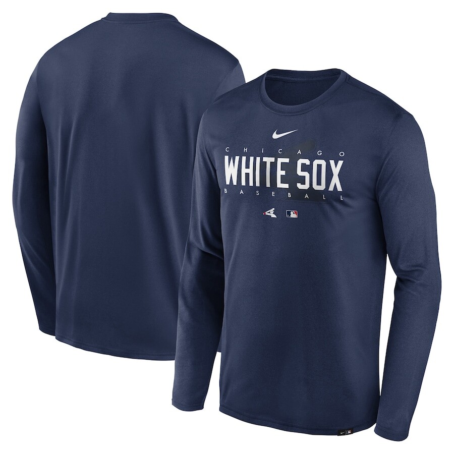 

Футболка с длинным рукавом Nike Chicago White Sox, нави