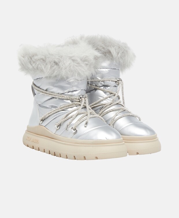 

Зимние ботинки Steve Madden, серебряный
